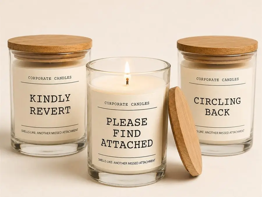Stakeholder Set — a curated three-pack of candles